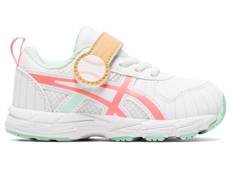 Sapatilhas Running Asics CONTEND 6 TS SCHOOL YARD Criança Branco, 0519A273.481